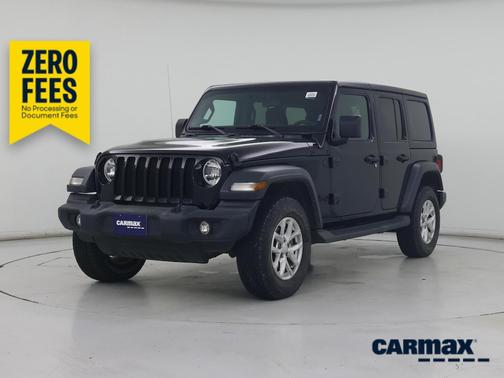 Black 2023 Jeep Wrangler Unlimited Sport S