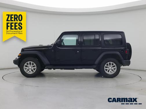 Black 2023 Jeep Wrangler Unlimited Sport S