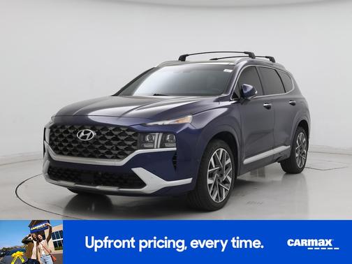 Blue 2022 Hyundai SANTA FE Calligraphy
