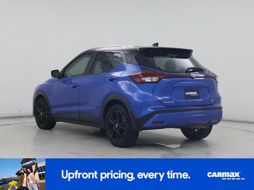 Blue 2021 Nissan Kicks SV