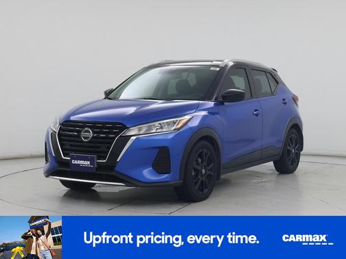 Blue 2021 Nissan Kicks SV