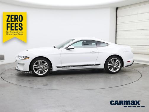 White 2021 Ford Mustang Ecoboost Premium