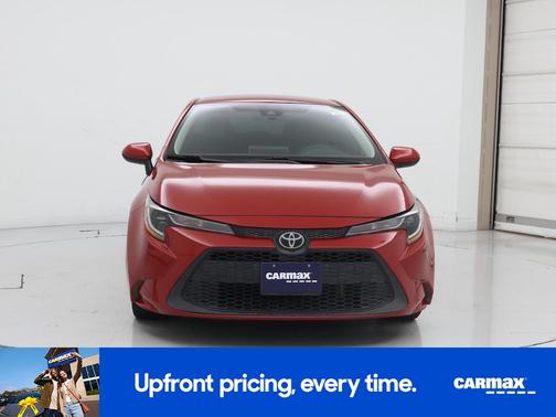 Red 2021 Toyota Corolla LE