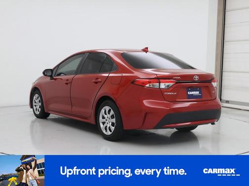 Red 2021 Toyota Corolla LE
