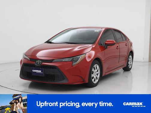 Red 2021 Toyota Corolla LE