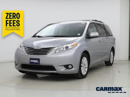 Gray 2015 Toyota Sienna XLE