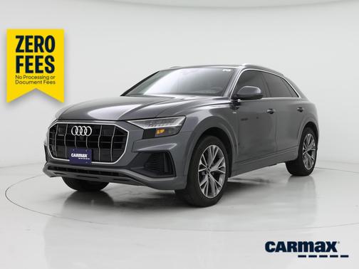Gray 2021 Audi Q8 Premium Plus