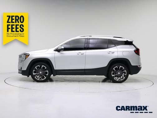 Silver 2022 GMC Terrain SLT