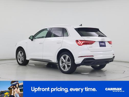 White 2021 Audi Q3 S-Line Premium