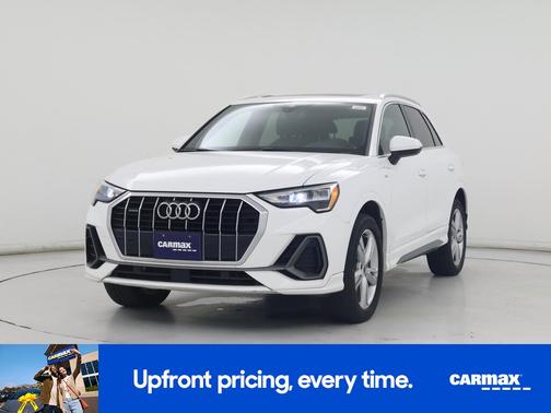 White 2021 Audi Q3 S-Line Premium