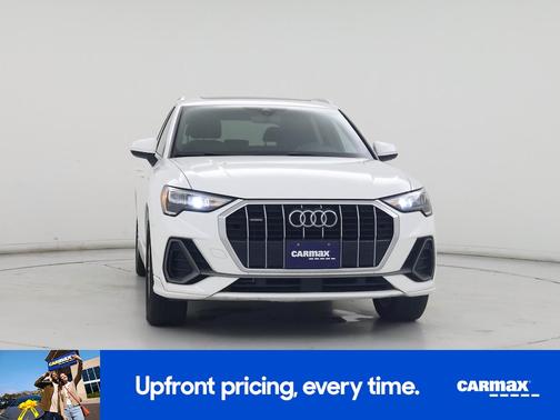 White 2021 Audi Q3 S-Line Premium