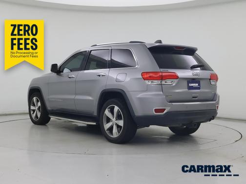Silver 2015 Jeep Grand Cherokee Limited