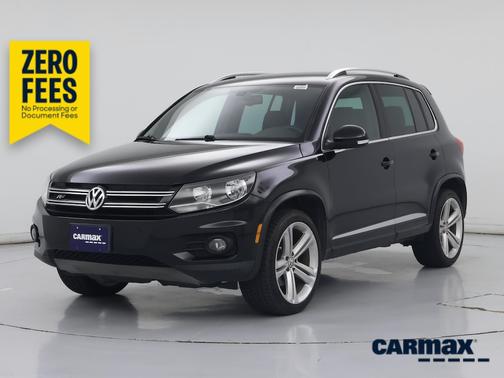 Black 2016 Volkswagen Tiguan R-Line