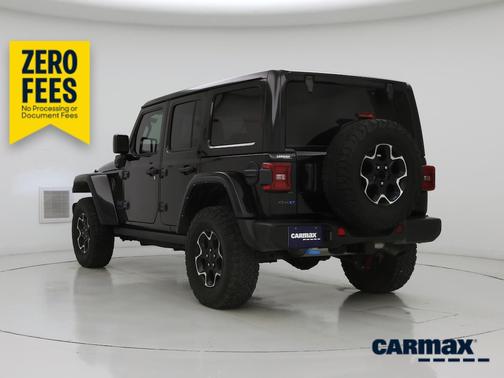 Black 2023 Jeep Wrangler 4xe Unlimited Rubicon