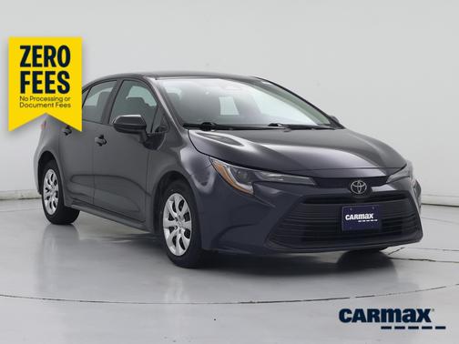 Black 2025 Toyota Corolla LE
