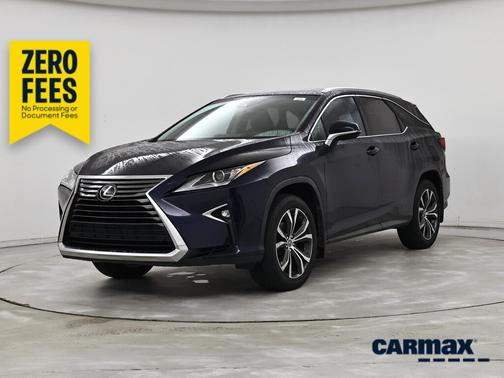 Blue 2018 Lexus RX 350 L