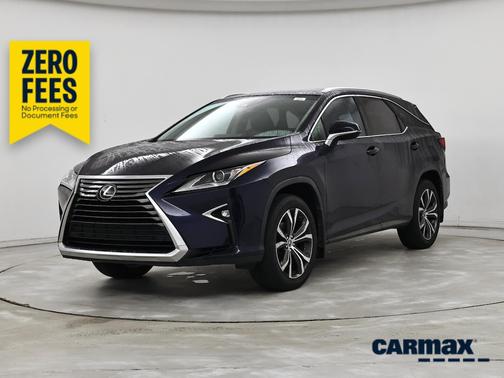 Blue 2018 Lexus RX 350 L