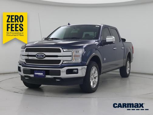 Blue 2020 Ford F-150 King Ranch