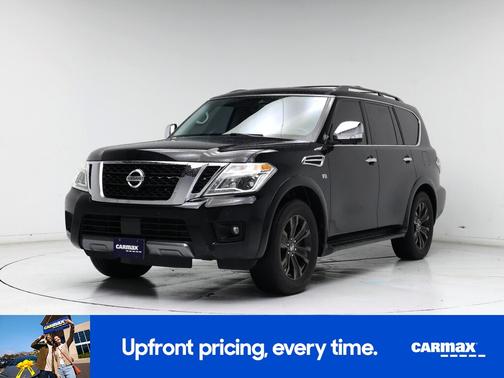 Black 2019 Nissan Armada Platinum