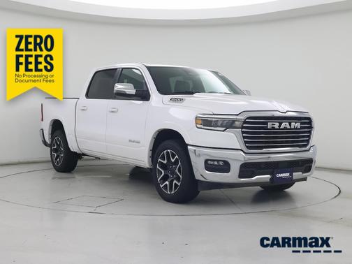 White 2025 RAM 1500 Laramie