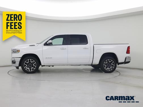 White 2025 RAM 1500 Laramie