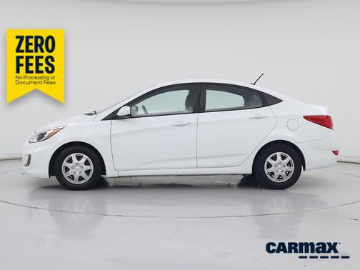 White 2017 Hyundai Accent SE