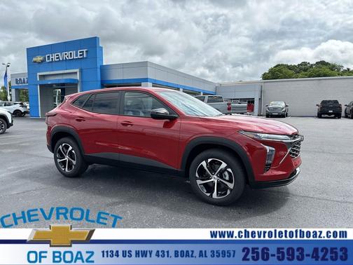 Red 2026 Chevrolet Trax 1RS