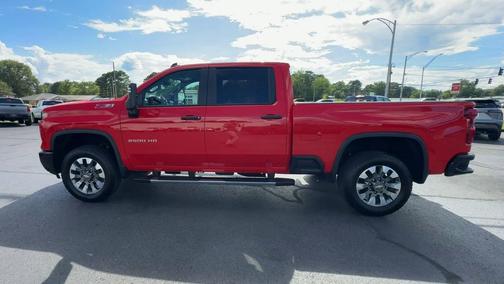 Red Hot 2024 Chevrolet Silverado 2500 Custom