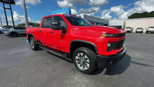 Red Hot 2024 Chevrolet Silverado 2500 Custom