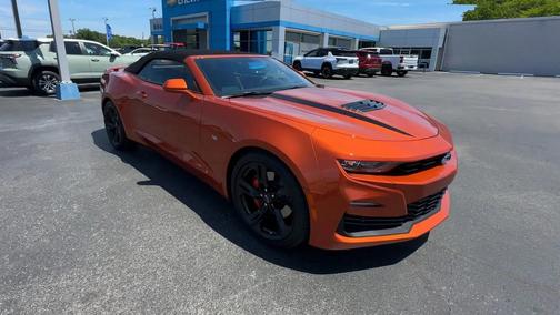 Vivid Orange Metallic 2024 Chevrolet Camaro 2SS