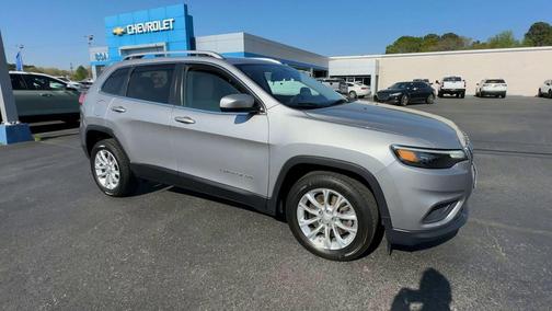 Billet Silver Metallic Clearcoat 2019 Jeep Cherokee Latitude