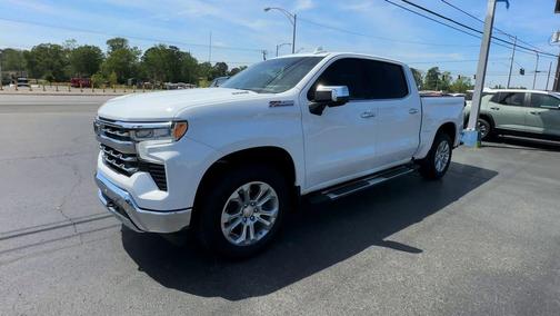 Summit White 2025 Chevrolet Silverado 1500 LTZ