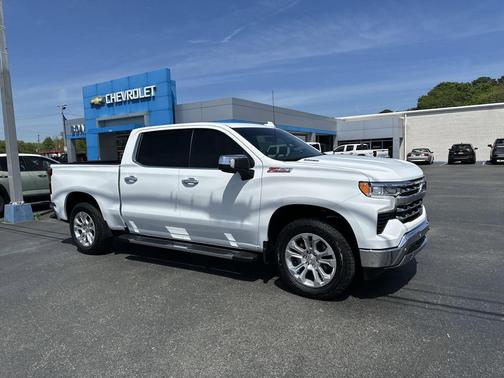 Summit White 2025 Chevrolet Silverado 1500 LTZ