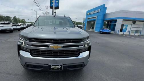 Satin Steel Metallic 2021 Chevrolet Silverado 1500 LT