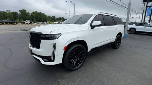 Crystal White Tricoat 2023 Cadillac Escalade Sport