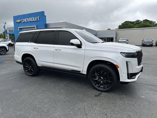 Crystal White Tricoat 2023 Cadillac Escalade Sport