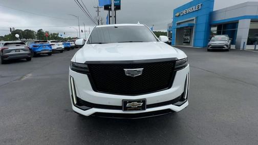 Crystal White Tricoat 2023 Cadillac Escalade Sport