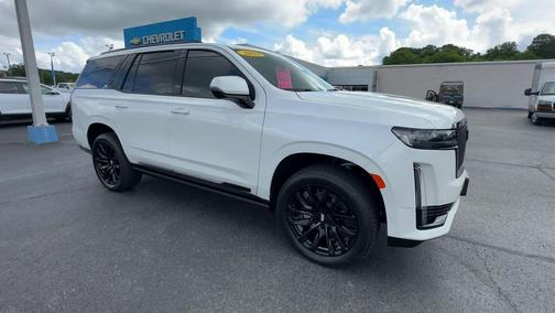 Crystal White Tricoat 2023 Cadillac Escalade Sport