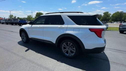 STAR WHITE MET TRI-COAT 2022 Ford Explorer XLT