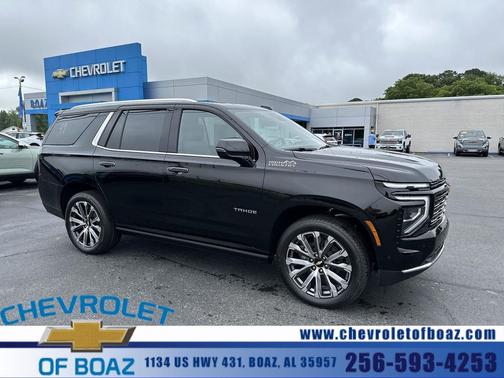Black 2026 Chevrolet Tahoe High Country