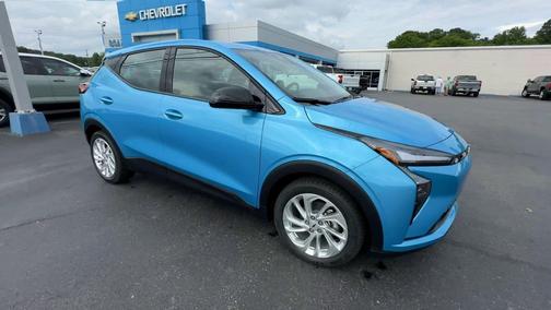 Blue 2027 Chevrolet Bolt LT