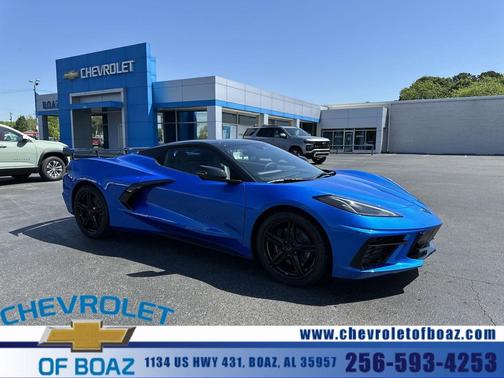 Riptide Blue Metallic 2026 Chevrolet Corvette Stingray w/1LT