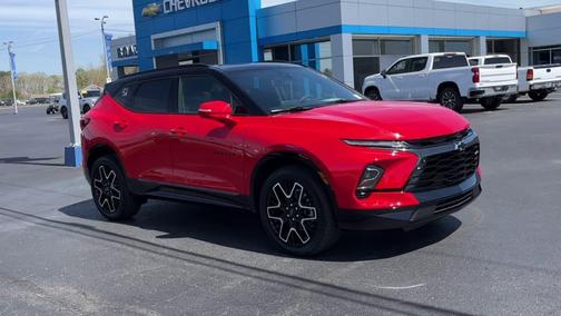 Red Hot 2023 Chevrolet Blazer RS