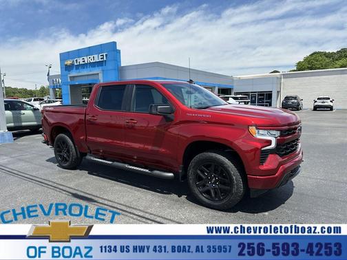 Red 2026 Chevrolet Silverado 1500 RST
