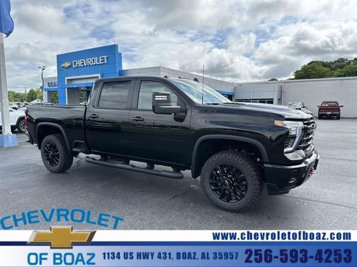 Black 2026 Chevrolet Silverado 2500 LT