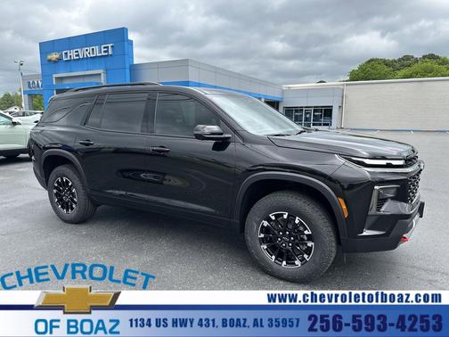 Black 2026 Chevrolet Traverse Z71