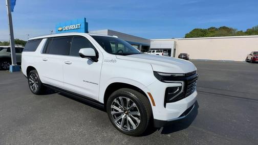 White 2026 Chevrolet Suburban High Country