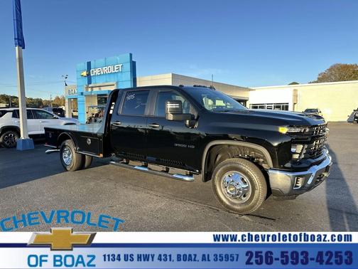 Black 2026 Chevrolet Silverado 3500 Work Truck