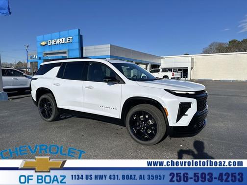 White 2026 Chevrolet Traverse RS