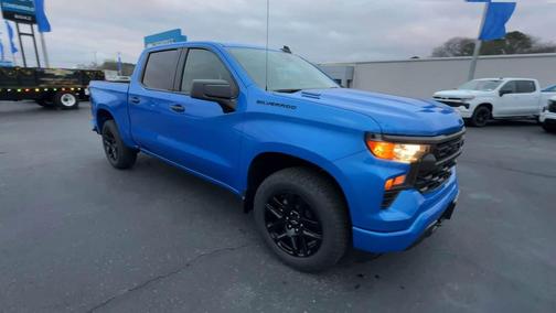 Blue 2026 Chevrolet Silverado 1500 Custom